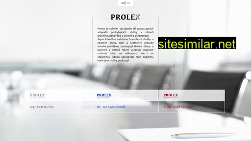 prolex.cz alternative sites