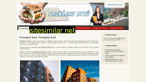 pronajembytucz.cz alternative sites