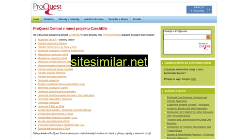proquest.cz alternative sites