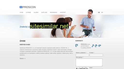 proscon.cz alternative sites