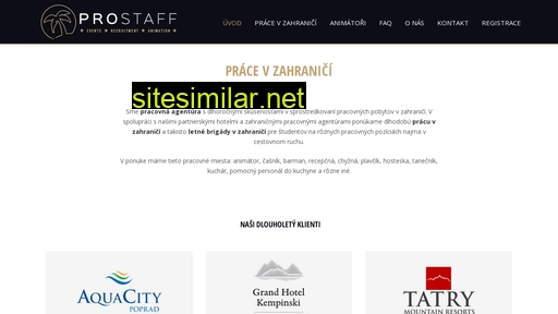 prostaff.cz alternative sites
