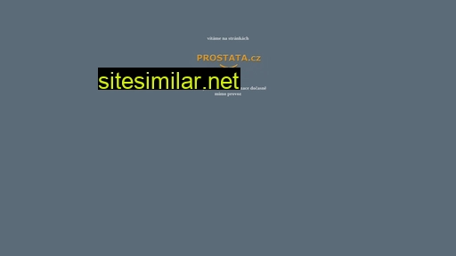 prostata.cz alternative sites