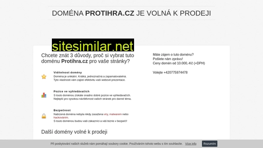 protihra.cz alternative sites