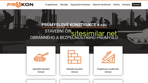 prukon.cz alternative sites