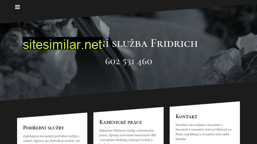 psfridrich.cz alternative sites