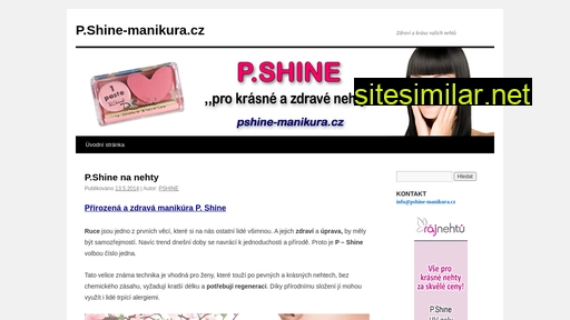 pshine-manikura.cz alternative sites