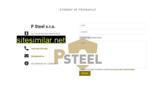 psteel.cz alternative sites