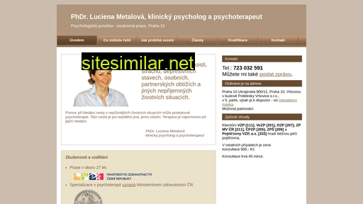 psychologie-metalova.cz alternative sites