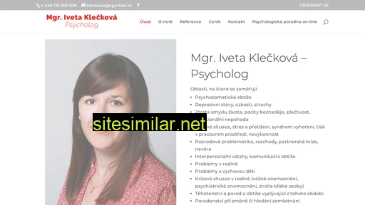 psychologkleckova.cz alternative sites