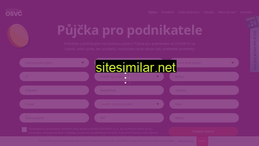 pujcimeosvc.cz alternative sites