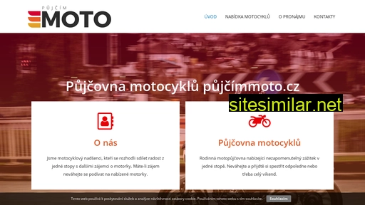 pujcimmoto.cz alternative sites