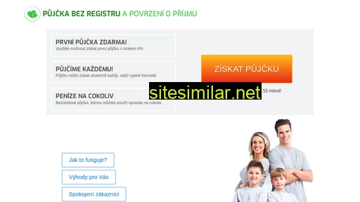 pujcka-bez-registru-a-potvrzeni-o-prijmu.cz alternative sites