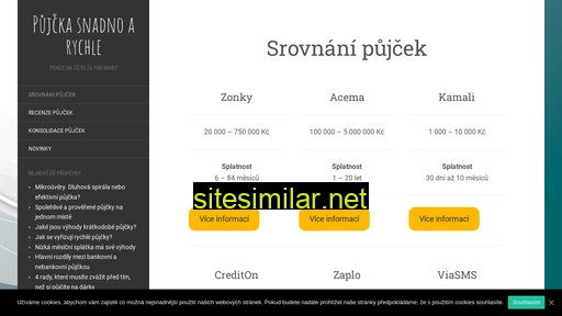 pujckasnadnoarychle.cz alternative sites