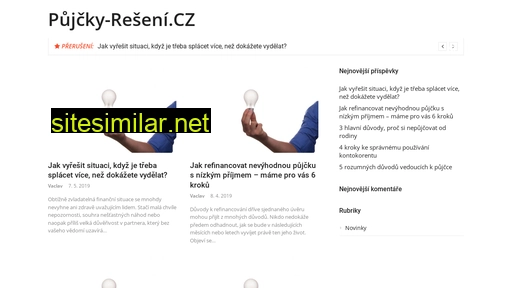 pujcky-reseni.cz alternative sites