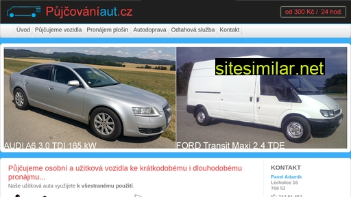 pujcovaniaut.cz alternative sites
