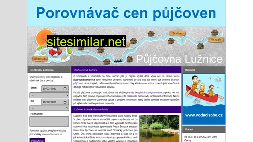 pujcovnaluznice.cz alternative sites