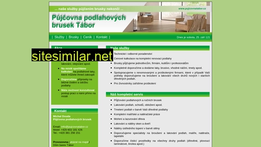 Pujcovnatabor similar sites