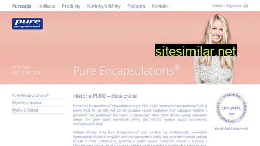 purecaps.cz alternative sites