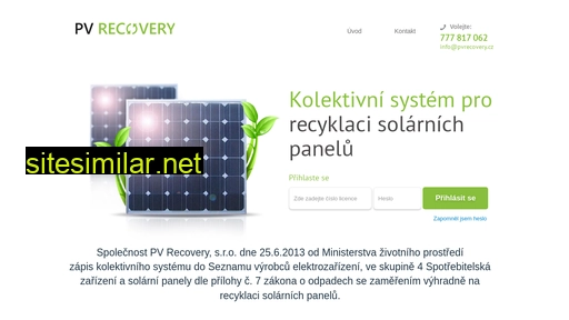 pvrecovery.cz alternative sites