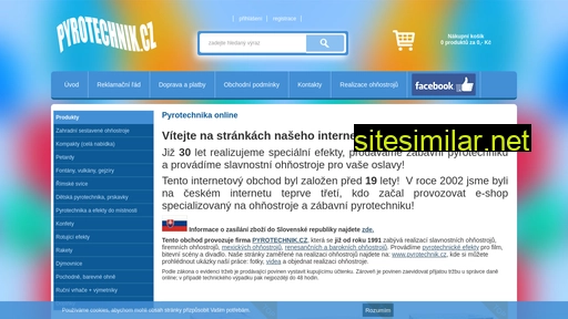 pyrotechnika-online.cz alternative sites