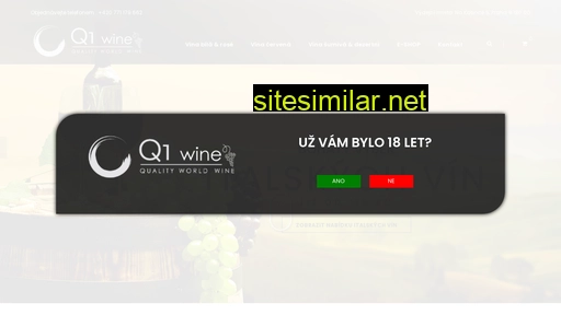 q1wine.cz alternative sites