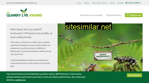 quarrylifeaward.cz alternative sites