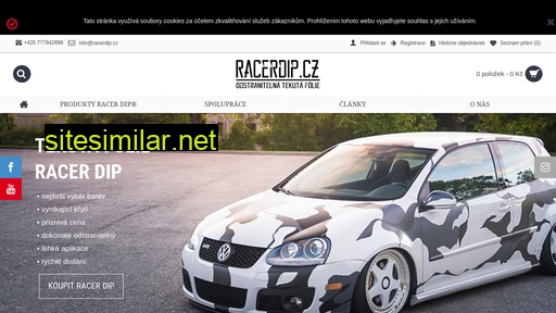 racerdip.cz alternative sites