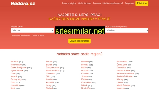 radaro.cz alternative sites