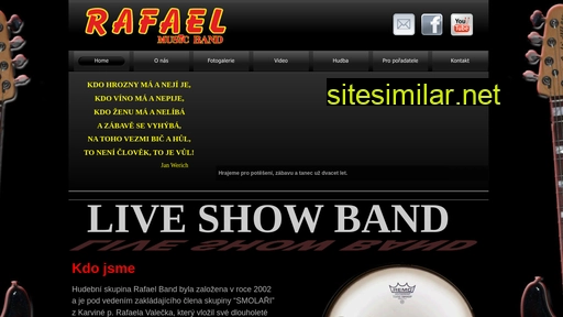 rafaelband.cz alternative sites