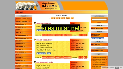 rajsms.cz alternative sites