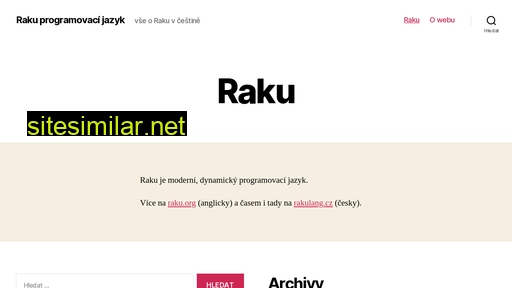 rakulang.cz alternative sites