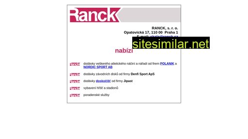 ranck.cz alternative sites