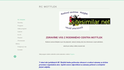 rcmotylek.cz alternative sites