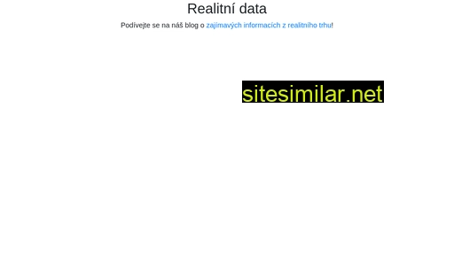 realitnidata.cz alternative sites