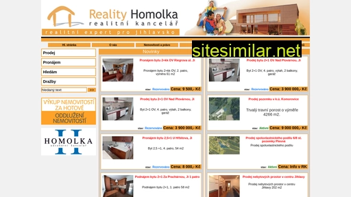 reality-homolka.cz alternative sites