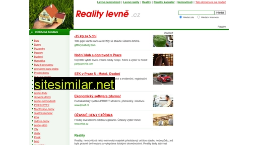 realitylevne.cz alternative sites