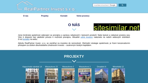 realpartner-invest.cz alternative sites