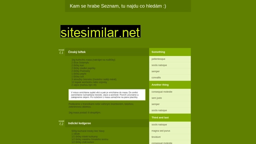 recepti.cz alternative sites