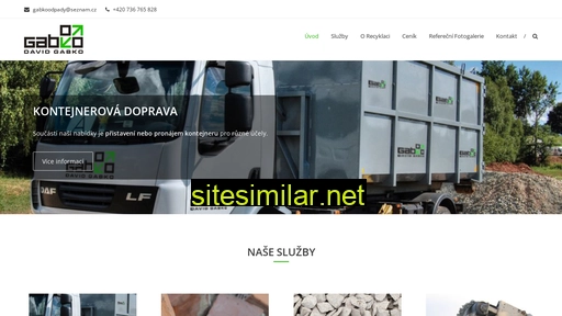 recyklacegabko.cz alternative sites