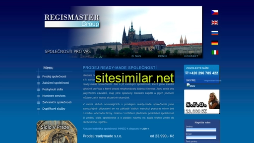 regismaster.cz alternative sites