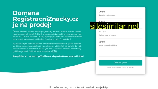 registracniznacky.cz alternative sites