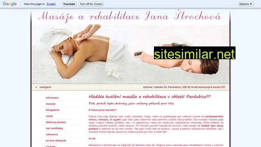 rehabilitacestrochova.cz alternative sites