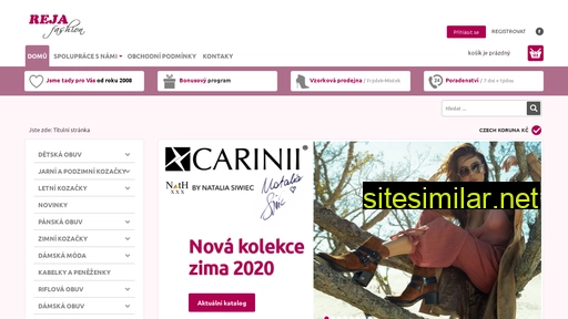 rejafashion.cz alternative sites