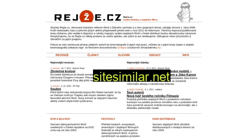 rejze.cz alternative sites