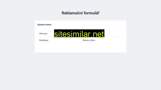 reklamacni-formular.cz alternative sites