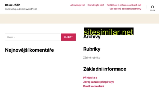 reko-decin.cz alternative sites