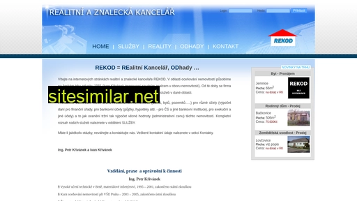 rekod.cz alternative sites