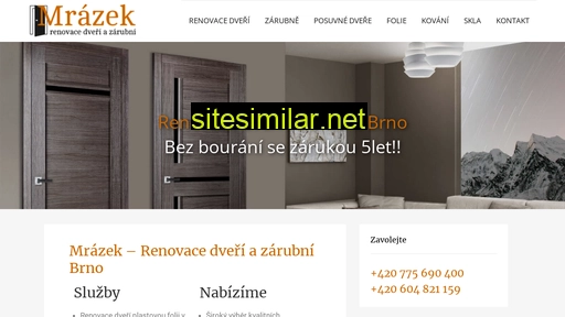 renovace-mrazek.cz alternative sites