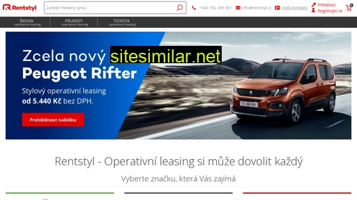 rentstyl.cz alternative sites