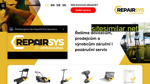 repairsys.cz alternative sites